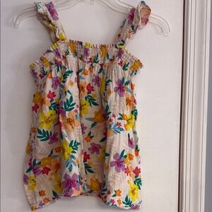 Cat & Jack Colorful Floral Tank Top